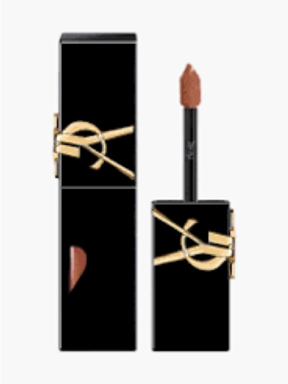 Yves Saint Laurent The Inks Vinyl Cream High Shine Lip Stain 614 Brown Ignition